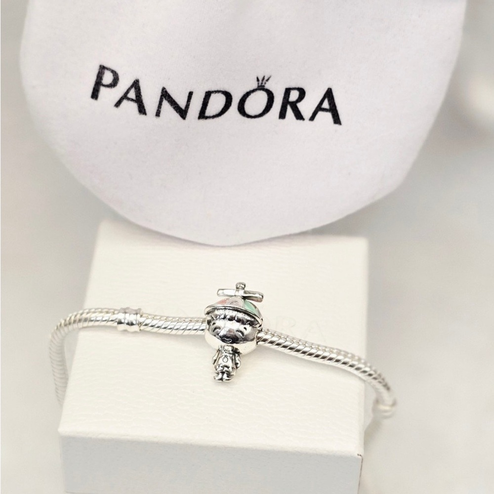 Pandora // Pastel // Little // Boy // Striped // Hat // Pandora Charm